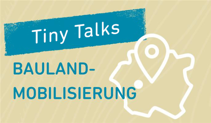 Logo Tiny Talks Building land mobilisation 