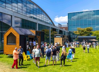 You can stay in a tiny house at these campsites